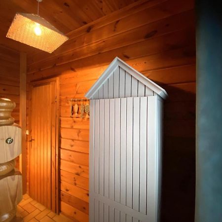 Le Fishing Lodge Chalet En Bois Avec Bain Nordique La Bresse Exterior photo