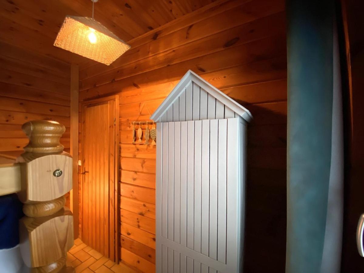 Le Fishing Lodge Chalet En Bois Avec Bain Nordique La Bresse Exterior photo