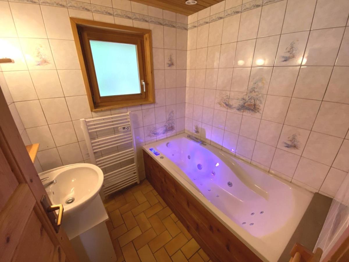 Le Fishing Lodge Chalet En Bois Avec Bain Nordique La Bresse Exterior photo