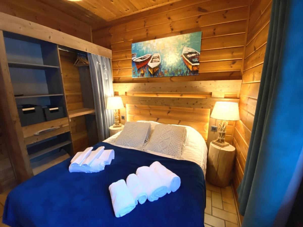 Le Fishing Lodge Chalet En Bois Avec Bain Nordique La Bresse Exterior photo